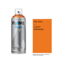 Spray Flame Blue 400ml, Light Orange